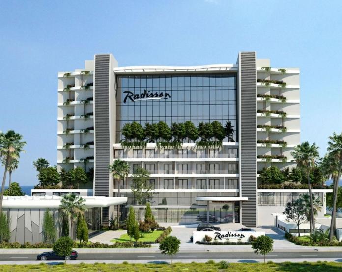 Palm Beach Apartment Voroklini Exteriör bild